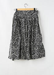 Jupe mi-longue noir SUD EXPRESS pour femme seconde vue