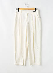 Pantalon 7/8 blanc ZARA pour femme seconde vue