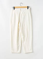 Pantalon 7/8 blanc ZARA pour femme seconde vue