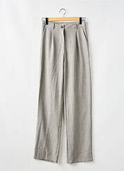 Pantalon droit gris LOAVIES pour femme seconde vue