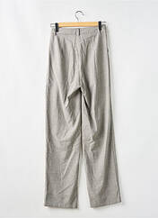 Pantalon droit gris LOAVIES pour femme seconde vue