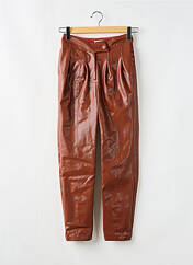Pantalon droit marron CAMILA COELHO pour femme seconde vue