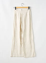Pantalon large beige ELENZA BY L&L pour femme seconde vue