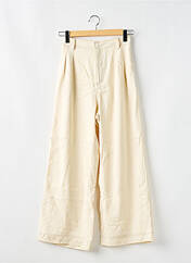 Pantalon large beige SANCIA pour femme seconde vue