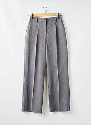 Pantalon large gris NA-KD pour femme