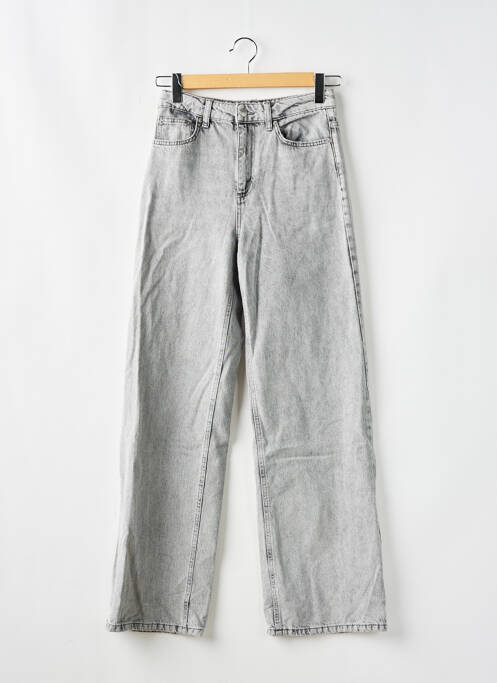 Jeans coupe large gris NA-KD pour femme