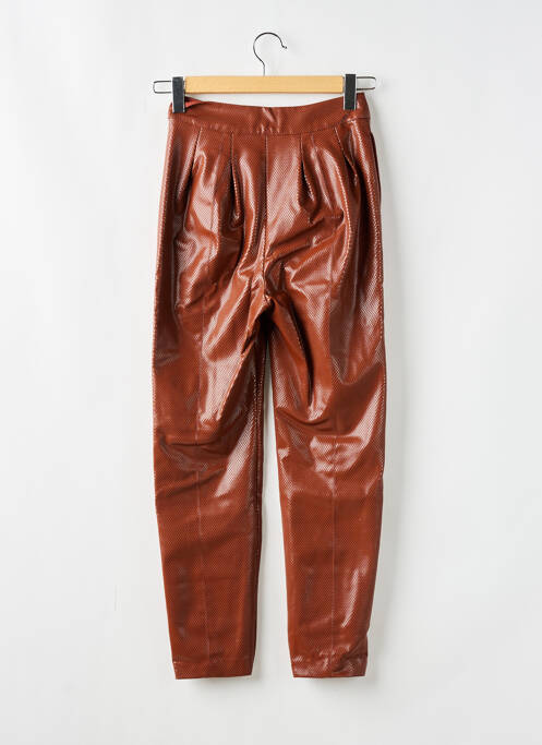 Pantalon droit marron CAMILA COELHO pour femme