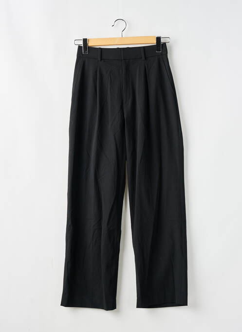 Pantalon droit noir UNIQLO pour femme