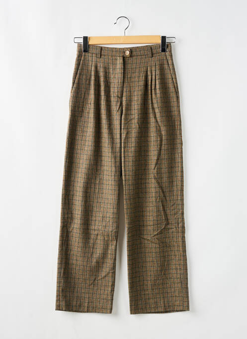 Pantalon droit vert ROUJE pour femme