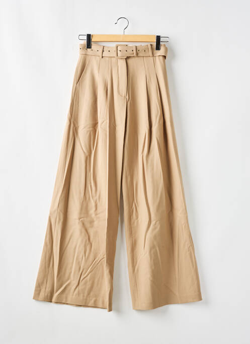 Pantalon large beige ANNA QUAN pour femme