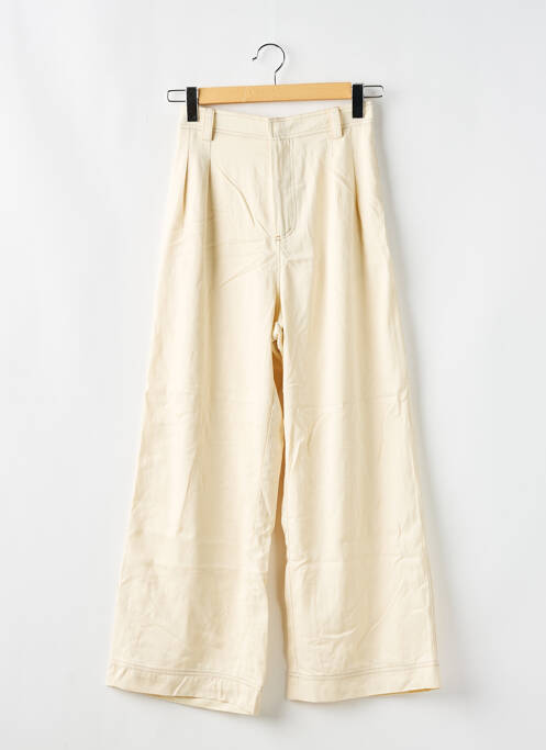 Pantalon large beige SANCIA pour femme