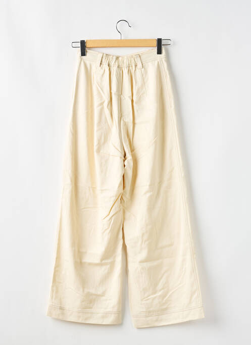 Pantalon large beige SANCIA femme