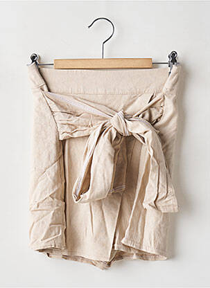 Jupe short  beige NASTY GAL femme