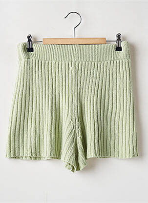 Short taille élastique taille haute vert NASTY GAL femme