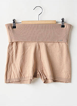 Short taille normale taille normale beige LOUNGE femme
