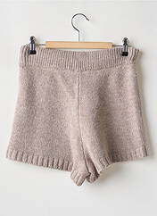 Short beige THE DROP pour femme seconde vue