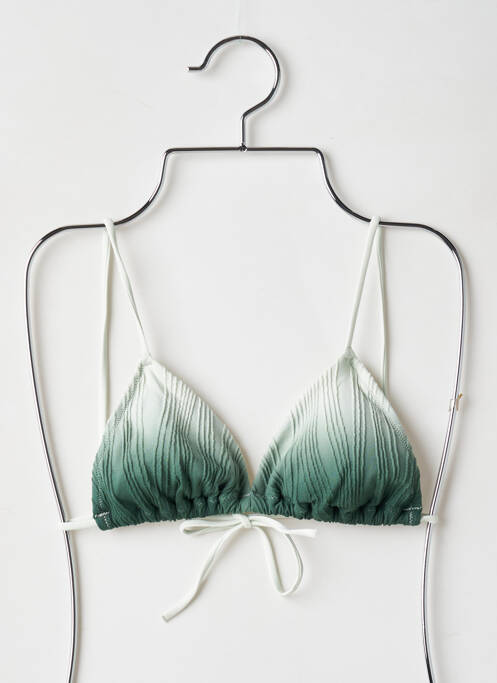 Haut de maillot de bain vert CHANTELLE pour femme