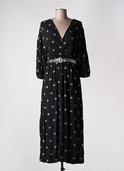 Robe longue noir DIXIE pour femme seconde vue