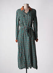 Robe longue vert DIXIE pour femme seconde vue