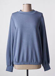 Sweat-shirt bleu KAFFE pour femme seconde vue