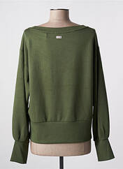 Sweat-shirt vert SCOTCH & SODA pour femme seconde vue