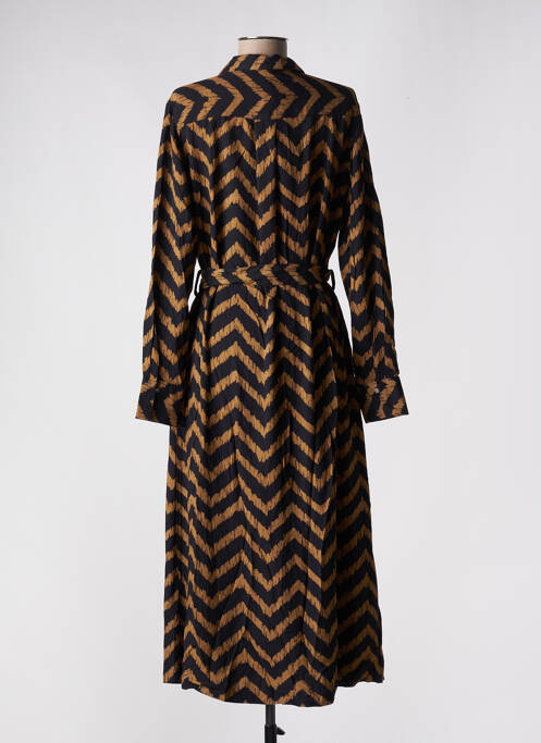 Robe mi-longue marron GARCIA pour femme