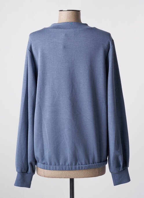 Sweat-shirt bleu KAFFE pour femme