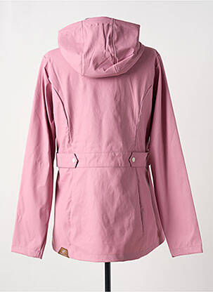 Coupe-vent manches longues a capuche rose RAGWEAR femme