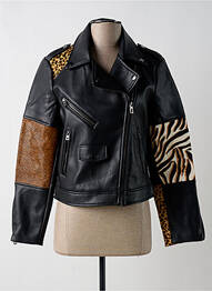 Veste casual coupe droite noir DESIGUAL homme