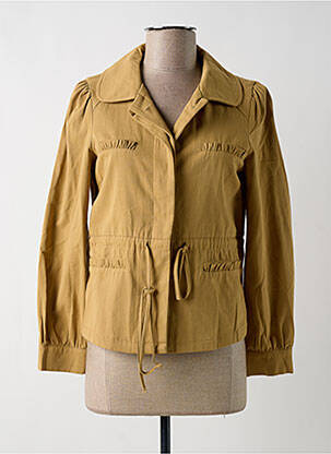 Veste casual coupe droite beige MOLLY BRACKEN femme