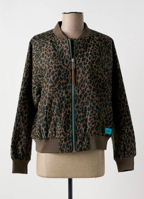 Veste casual poches marron SCOTCH & SODA femme