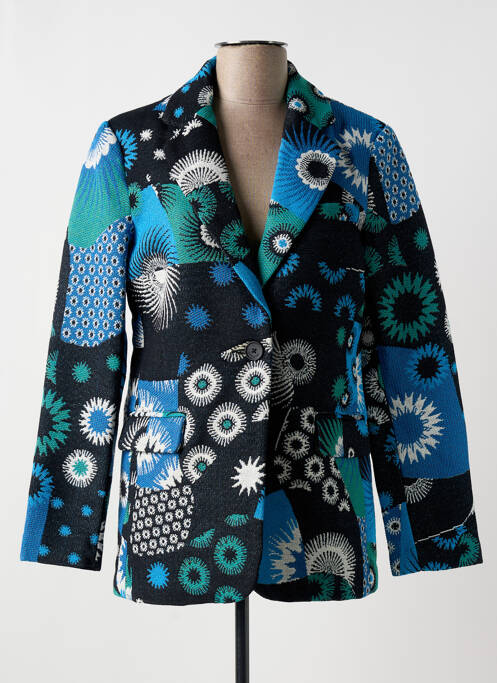Blazer bleu DESIGUAL pour femme