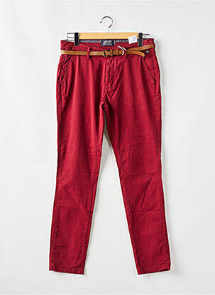Pantalon chino poches rouge PETROL INDUSTRIES homme