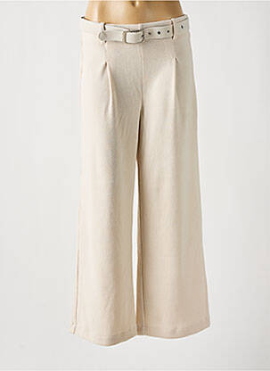 Pantalon flare beige LILI SIDONIO pour femme