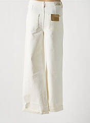 Pantalon flare blanc GARCIA pour femme seconde vue