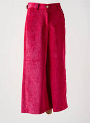 Pantalon flare rouge DIXIE pour femme seconde vue