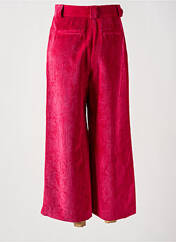 Pantalon flare rouge DIXIE pour femme seconde vue