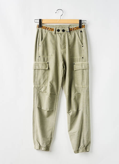 Pantalon cargo vert FREEMAN T.PORTER pour femme