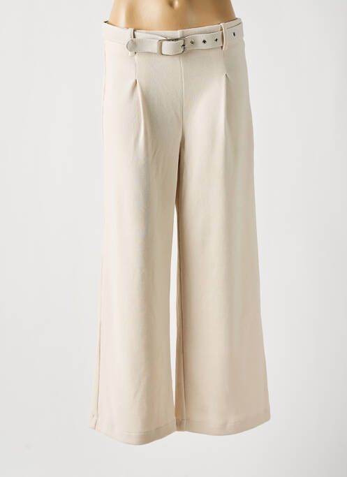 Pantalon flare beige LILI SIDONIO pour femme