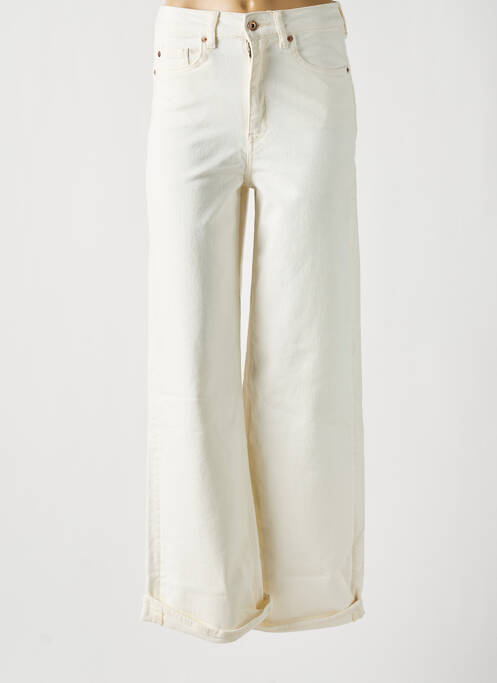 Pantalon flare blanc GARCIA pour femme