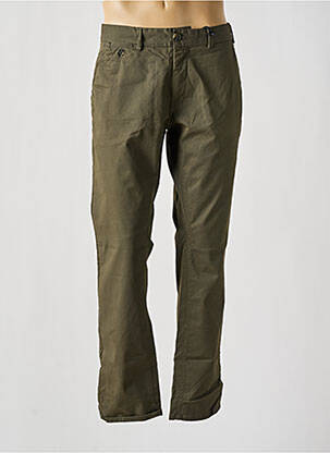 Pantalon chino stretch taille normale vert GARCIA homme