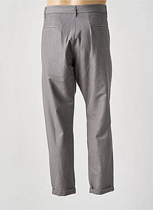 Pantalon chino tissage chiné taille normale gris IMPERIAL homme