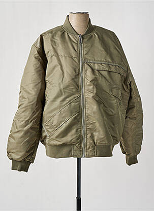 Blouson finition intérieure doublure imprimée vert DESIGUAL homme