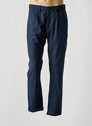 Pantalon chino bleu FREEMAN T.PORTER pour homme