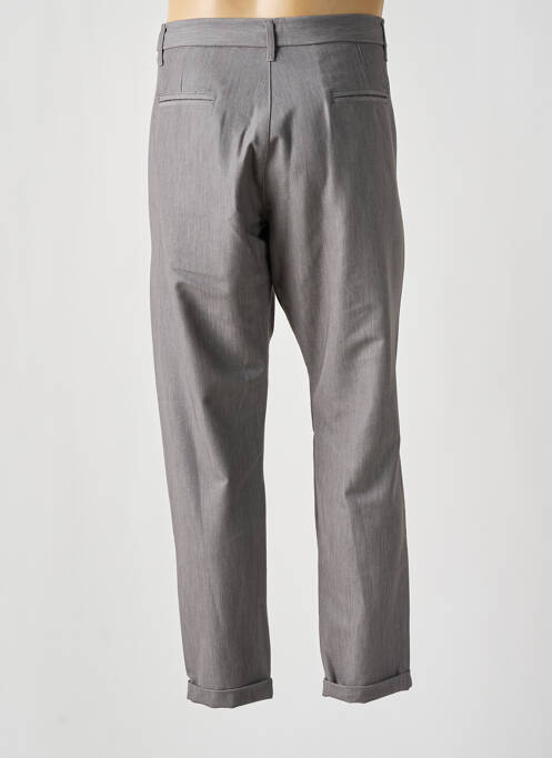Pantalon chino tissage chiné taille normale gris IMPERIAL homme
