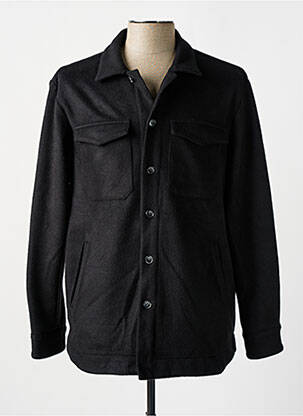 Veste casual fermeture boutonnée sur le devant noir IMPERIAL homme