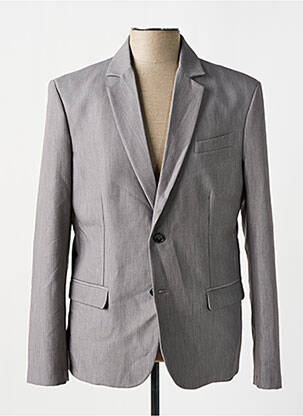 Blazer tissage chiné gris IMPERIAL homme