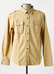 Chemise manches longues beige FREEMAN T.PORTER pour homme seconde vue