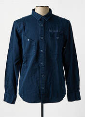 Chemise manches longues bleu FREEMAN T.PORTER pour homme seconde vue