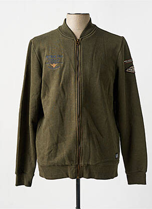 Veste casual vert PETROL INDUSTRIES pour homme